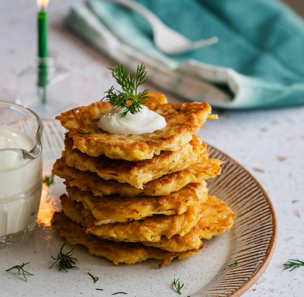 Andrew’s latkes